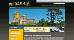 Desktop Screenshot of portugal-live.com