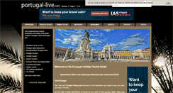 Desktop Screenshot of portugal-live.net